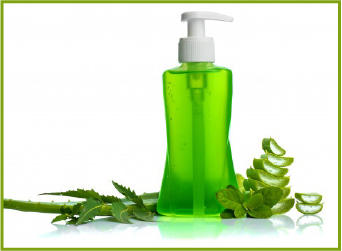 Aloe vera hand sanitizer