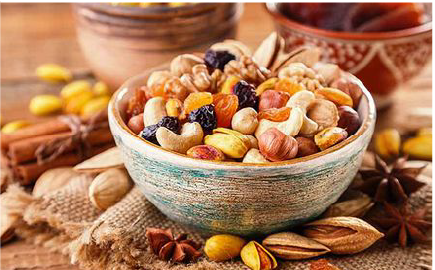 Dry fruits in ayurvedic diet