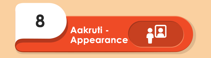 Aakruti- Appearance: 8 Point Diagnosis