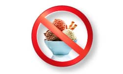 Avoid raw and cold foods