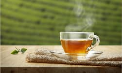 Drink green tea every morning to detoxify skin